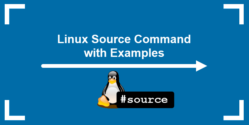 Linux source command with examples