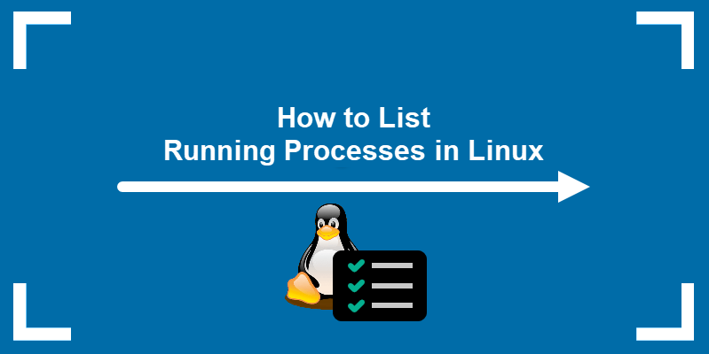 How to list running processes in Linux