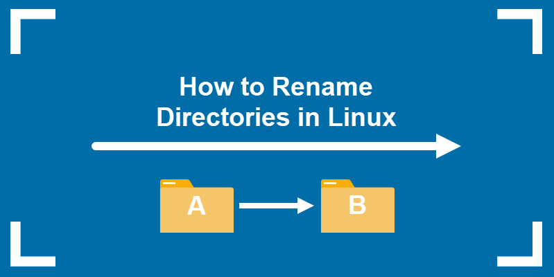 How to rename directories in Linux