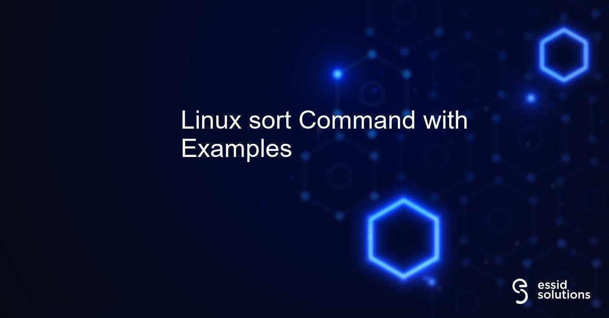 Linux sort Command with Examples