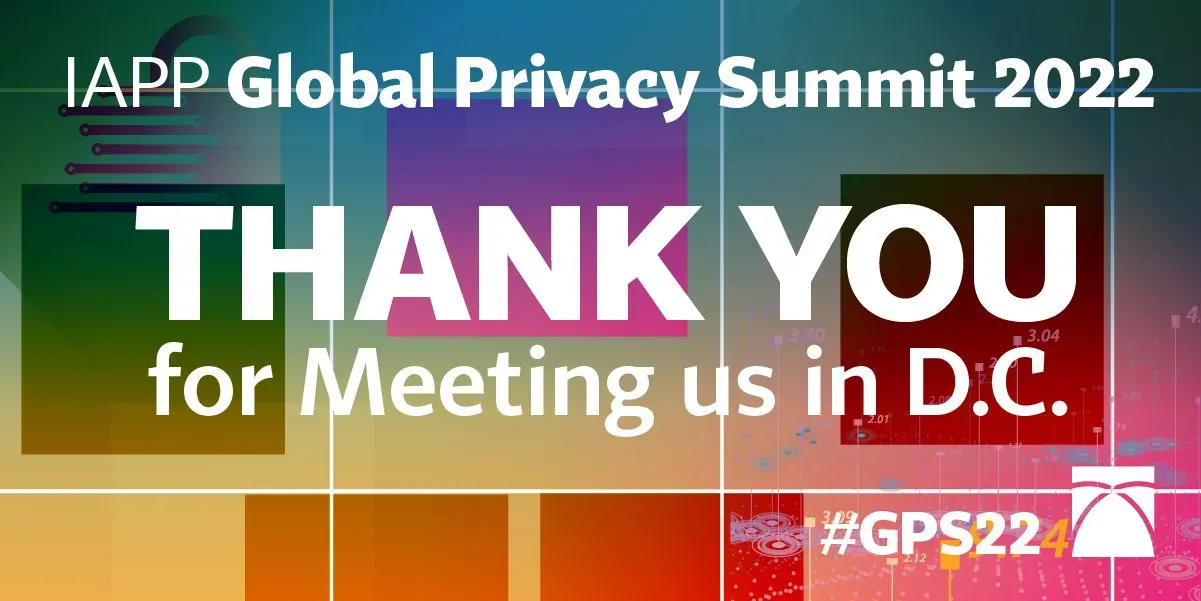 IAPP Global Privacy Summit: Calls for a Federal Privacy Law Gain Momentum